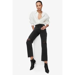 NWT Anine Bing Etta Straight Leg Jeans